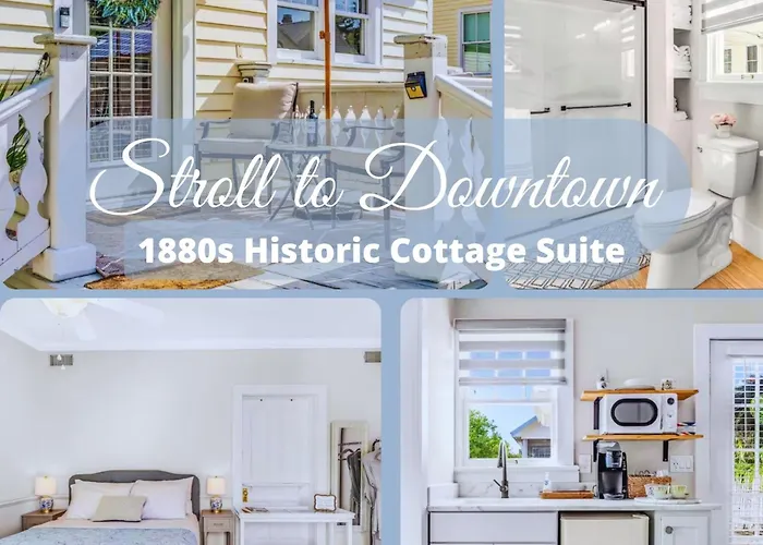 Studio Room In Downtown Pensacola Historic Cottage