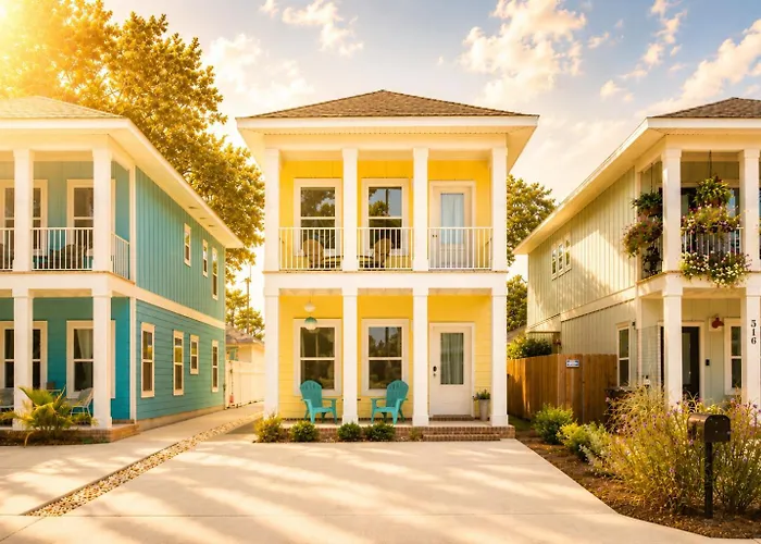 Casa Del Sole - Downtown Pensacola, 3 Bedrooms With Ensuite Baths